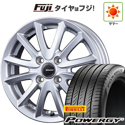 【新品】ライズ/ロッキー（ハイブリッド） 夏タイヤ ホイール4本セット 195/60R17 ピレリ パワジー コーセイ クレイシズ VS6 6J 17インチ(送料無料)