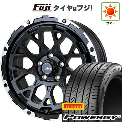 【新品】フリード クロスター 夏タイヤ ホイール4本セット 205/45R17 ピレリ パワジー フォーバイフォーエンジニア エアージー ロックス 7J 17インチ(送料無料)