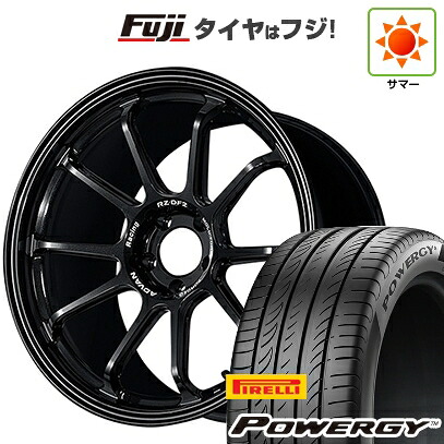 【新品国産車用5穴114.3】 夏タイヤ ホイール4本セット 225/45R19 ピレリ パワジー ヨコハマ アドバンレーシング RZ-DF2 8.5J 19インチ(送料無料)