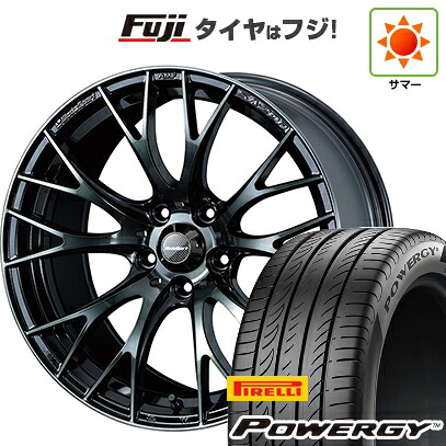 【新品国産車用5穴114.3】 夏タイヤ ホイール4本セット 225/65R17 ピレリ パワジー WEDS ウェッズスポーツ SA-20R 7.5J 17インチ(送料無料)|フジコーポレーション