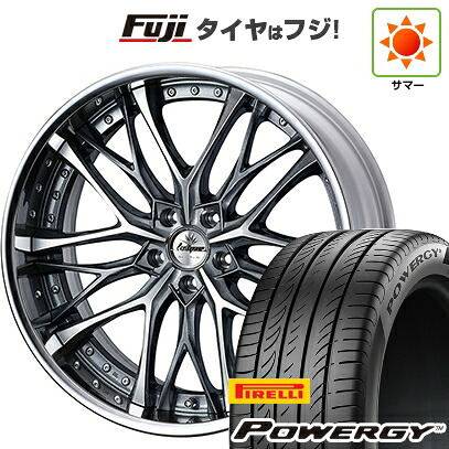 【新品国産車用5穴114.3】 夏タイヤ ホイール4本セット 225/40R19 ピレリ パワジー WEDS ウェッズ クレンツェ ウィーバル 7.5J 19インチ(送料無料)｜フジコーポレーション