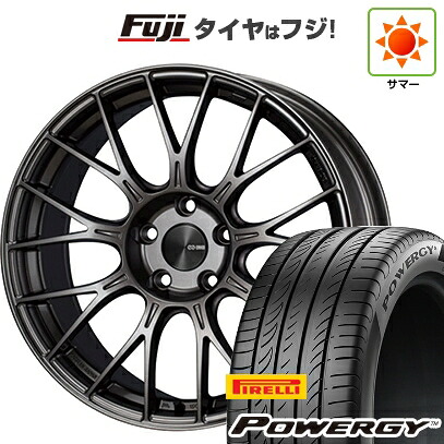 【新品国産車用5穴114.3】 夏タイヤ ホイール4本セット 235/50R18 ピレリ パワジー ENKEI エンケイ PerformanceLine PFM1 8.5J 18インチ(送料無料)｜フジコーポレーション