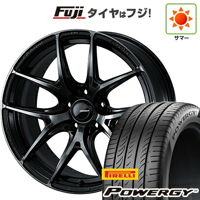 【新品】ライズ/ロッキー（ハイブリッド） 夏タイヤ ホイール4本セット 195/60R17 ピレリ パワジー WEDS ウェッズスポーツ SA-01R 7J 17インチ(送料無料)