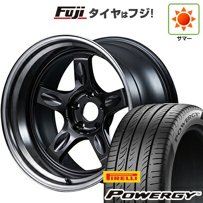 【新品国産車用5穴114.3】 夏タイヤ ホイール4本セット 225/40R18 ピレリ パワジー RAYS レイズ ボルクレーシング 21C spec-PW 8.5J 18インチ(送料無料)｜フジコーポレーション