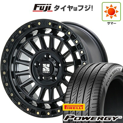 【新品国産車用5穴114.3】 夏タイヤ ホイール4本セット 225/55R18 ピレリ パワジー MLJ エクストリームJ XJ08 8J 18インチ(送料無料)｜フジコーポレーション