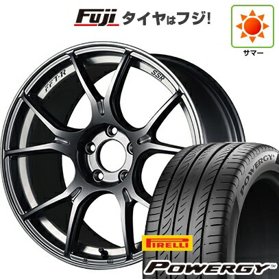 【新品国産車用5穴114.3】 夏タイヤ ホイール4本セット 245/35R19 ピレリ パワジー SSR GT GTX02 9.5J 19インチ(送料無料)