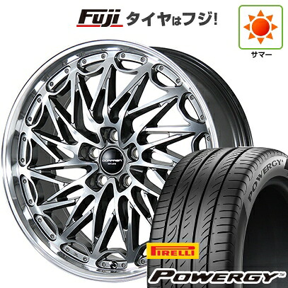 【新品国産車用5穴114.3】 夏タイヤ ホイール4本セット 235/50R18 ピレリ パワジー トピー ドルフレン エクスクルーシブ TLM-02 数量限定 8J 18インチ(送料無料)|フジコーポレーション