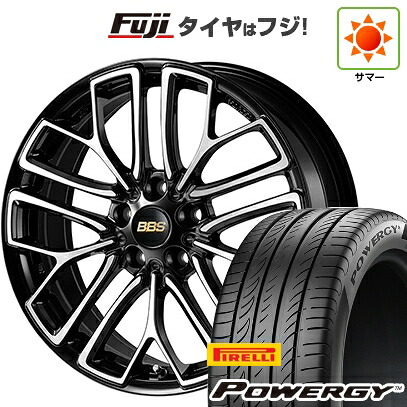 【新品国産車用5穴114.3】 夏タイヤ ホイール4本セット 235/60R18 ピレリ パワジー BBS JAPAN RE-X 8J 18インチ(送料無料)
