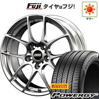 【新品国産車用5穴114.3】 夏タイヤ ホイール4本セット 235/55R18 ピレリ パワジー BBS JAPAN RF 8J 18インチ(送料無料)｜フジコーポレーション 240,200円