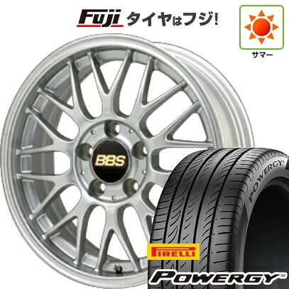 【新品国産車用5穴114.3】 夏タイヤ ホイール4本セット 195/60R16 ピレリ パワジー BBS JAPAN RG-F 7J 16インチ(送料無料)