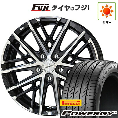 【新品国産車用5穴114.3】 夏タイヤ ホイール4本セット 225/65R17 ピレリ パワジー 共豊 スマック グレイヴ【限定】 7J 17インチ(送料無料)｜フジコーポレーション 82,445円