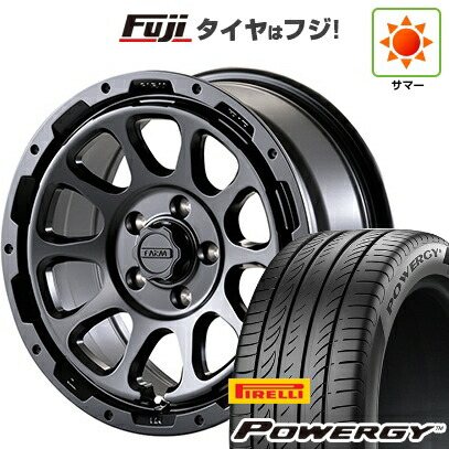 【新品国産車用5穴114.3】 夏タイヤ ホイール4本セット 225/65R17 ピレリ パワジー モーターファーム ファームD10 7J 17インチ(送料無料)