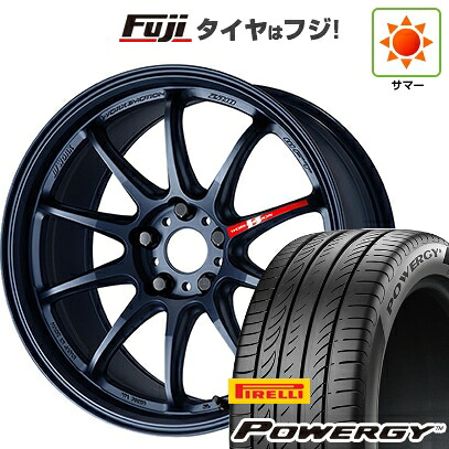 【新品国産車用5穴100】 夏タイヤ ホイール4本セット 225/40R18 ピレリ パワジー WORK ワーク エモーション ZR10【限定】 8.5J 18インチ(送料無料) 114,450円