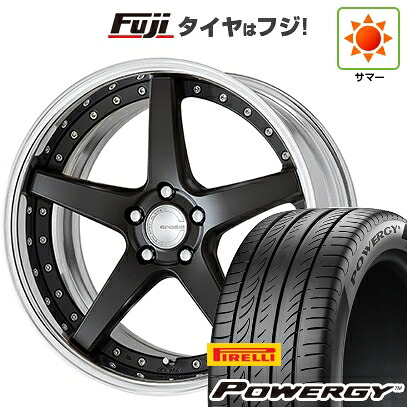 【新品国産車用5穴100】 夏タイヤ ホイール4本セット 245/45R19 ピレリ パワジー WORK ワーク グノーシスCV CVF 7.5J 19インチ(送料無料)