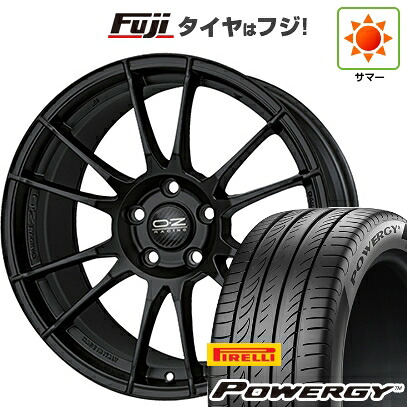【新品国産車用5穴114.3】 夏タイヤ ホイール4本セット 225/45R18 ピレリ パワジー OZ ウルトラレッジェーラ 8J 18インチ(送料無料)