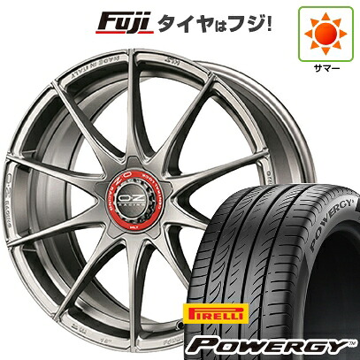 【新品国産車用5穴100】 夏タイヤ ホイール4本セット 225/55R18 ピレリ パワジー OZ フォーミュラHLT 8J 18インチ(送料無料)