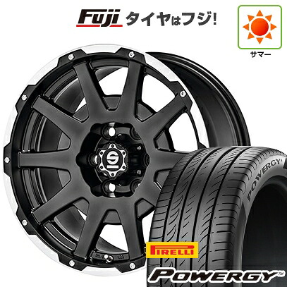 【新品国産車用5穴114.3】 夏タイヤ ホイール4本セット 215/60R17 ピレリ パワジー OZ SPARCO ダカール 7.5J 17インチ(送料無料)