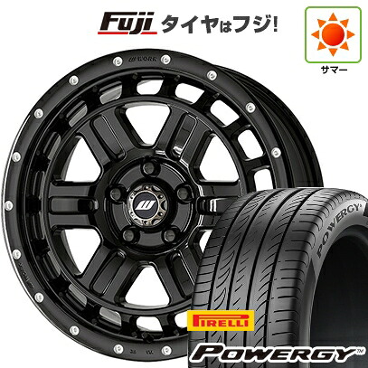 【新品国産車用5穴114.3】 夏タイヤ ホイール4本セット 215/60R17 ピレリ パワジー WORK ワーク クラッグ ティーグラビックII MC+ 7J 17インチ(送料無料)|フジコーポレーション