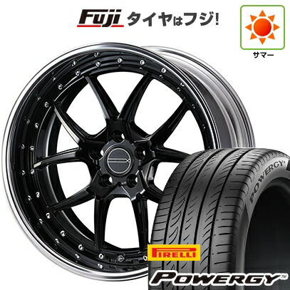【新品国産車用5穴114.3】 夏タイヤ ホイール4本セット 225/55R18 ピレリ パワジー WEDS ウェッズ マーベリック 1705S 7.5J 18インチ(送料無料)｜フジコーポレーション