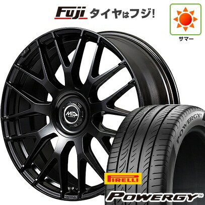 【新品国産車用5穴114.3】 夏タイヤ ホイール4本セット 245/40R20 ピレリ パワジー MID WHEELS MID EXCLUSIVE 029M 8.5J 20インチ(送料無料)
