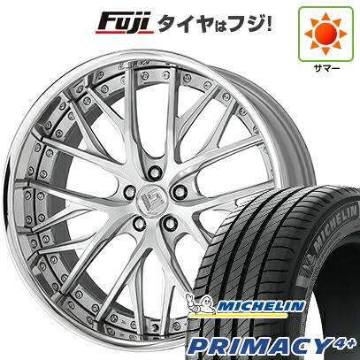 【新品】クラウンセダン 夏タイヤ ホイール4本セット 245/40R21 ミシュラン プライマシー4+ WORK ワーク LS バサラ 9J 21インチ(送料無料)