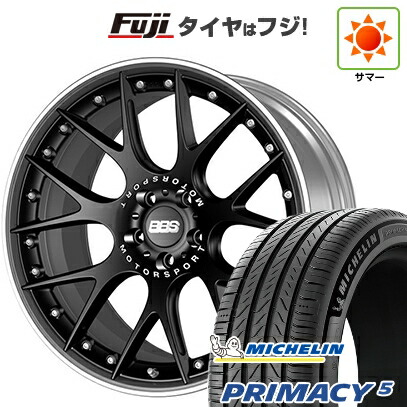 【新品】40系アルファード/ヴェルファイア用 夏タイヤ ホイール4本セット 245/45R20 ミシュラン プライマシー5 BBS GERMANY CH-R II サテンブラック 9J 20インチ(送料無料)