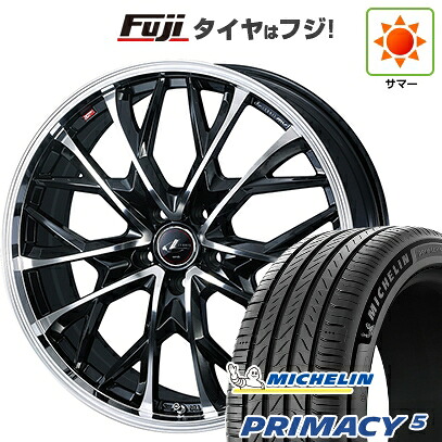 【新品】40系アルファード/ヴェルファイア用 夏タイヤ ホイール4本セット 245/40R21 ミシュラン プライマシー5 WEDS ウェッズ レオニス MV 8.5J 21インチ(送料無料)