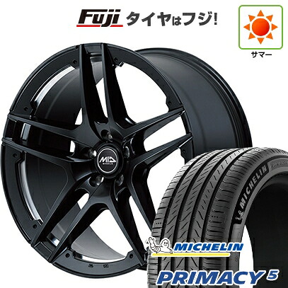 【新品国産車用5穴114.3】 夏タイヤ ホイール4本セット 245/45R20 ミシュラン プライマシー5 MID WHEELS MID EXCLUSIVE MTW TW025 8.5J 20インチ(送料無料)｜フジコーポレーション