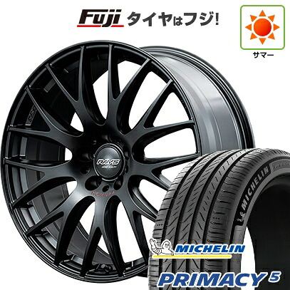 【新品国産車用5穴114.3】 夏タイヤ ホイール4本セット 245/40R21 ミシュラン プライマシー5 RAYS レイズ ホムラ 2X9Plus SPORT EDITION 9J 21インチ(送料無料)｜フジコーポレーション