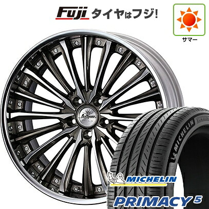 【新品国産車用5穴114.3】 夏タイヤ ホイール4本セット 245/40R21 ミシュラン プライマシー5 WEDS ウェッズ クレンツェ ヴィルハーム 8.5J 21インチ(送料無料) 275,175円