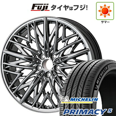 【新品国産車用5穴114.3】 夏タイヤ ホイール4本セット 245/45R20 ミシュラン プライマシー5 WALD ヴァルド ジェニュインライン M-001 8J 20インチ(送料無料)