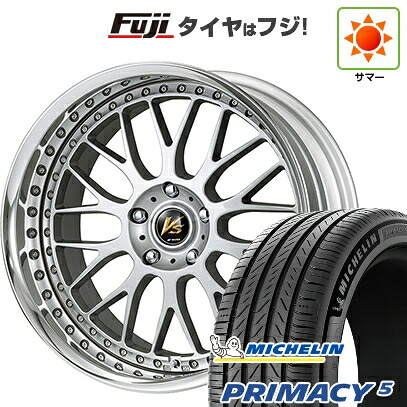 【新品国産車用5穴114.3】 夏タイヤ ホイール4本セット 245/45R20 ミシュラン プライマシー5 WORK ワーク VS VS-XX 8.5J 20インチ(送料無料)
