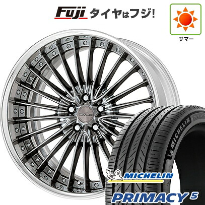 【新品国産車用5穴114.3】 夏タイヤ ホイール4本セット 245/45R20 ミシュラン プライマシー5 WORK ワーク シュヴァート グラソン 8.5J 20インチ(送料無料)
