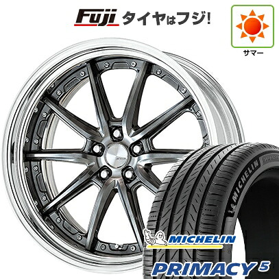 【新品】40系アルファード/ヴェルファイア用 夏タイヤ ホイール4本セット 245/40R21 ミシュラン プライマシー5 WORK ワーク ランベック LS10 8.5J 21インチ(送料無料)