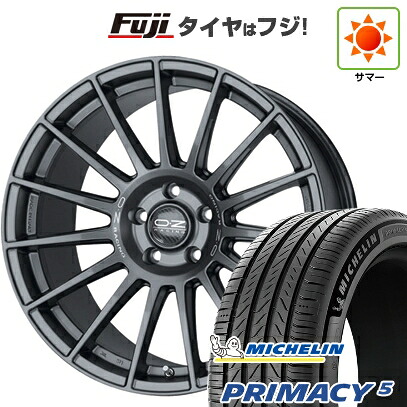 【新品国産車用5穴114.3】 夏タイヤ ホイール4本セット 245/45R20 ミシュラン プライマシー5 OZ スーパーツーリズモ ダカール 8.5J 20インチ(送料無料)
