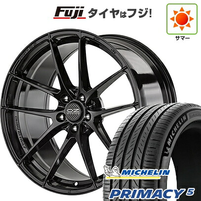 【新品国産車用5穴114.3】 夏タイヤ ホイール4本セット 245/45R20 ミシュラン プライマシー5 OZ レッジェーラHLT 8.5J 20インチ(送料無料)｜フジコーポレーション