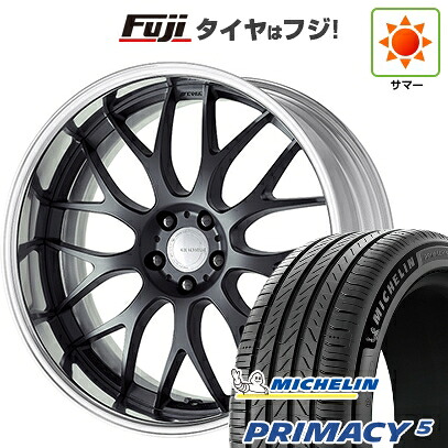 【新品国産車用5穴114.3】 夏タイヤ ホイール4本セット 245/45R20 ミシュラン プライマシー5 WORK ワーク グノーシスRX RXM 8.5J 20インチ(送料無料)