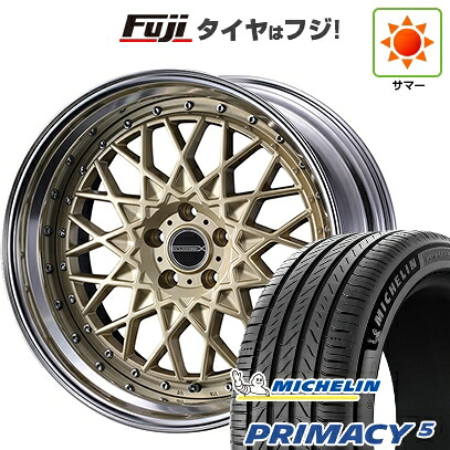 【新品国産車用5穴114.3】 夏タイヤ ホイール4本セット 245/40R21 ミシュラン プライマシー5 WEDS ウェッズ マーベリック 1613M 9J 21インチ(送料無料)｜フジコーポレーション