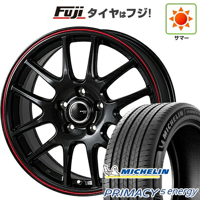 【新品】ライズ/ロッキー（ハイブリッド） 夏タイヤ ホイール4本セット 195/60R17 ミシュラン プライマシー5 エナジー モンツァ JPスタイル ジェファ 7J 17インチ(送料無料)