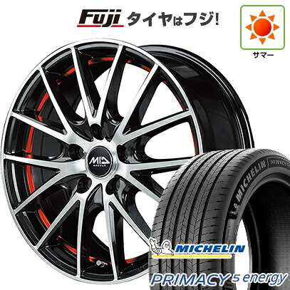 【新品】ライズ/ロッキー（ハイブリッド） 夏タイヤ ホイール4本セット 195/60R17 ミシュラン プライマシー5 エナジー MID WHEELS RX27 7J 17インチ(送料無料)｜フジコーポレーション