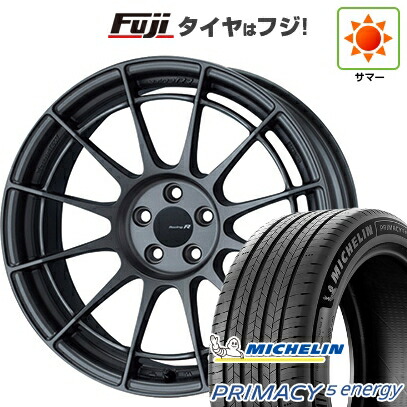 【新品】ライズ/ロッキー（ハイブリッド） 夏タイヤ ホイール4本セット 195/60R17 ミシュラン プライマシー5 エナジー ENKEI エンケイ Racing Revolution NT03 RR 7J 17インチ(送料無料)