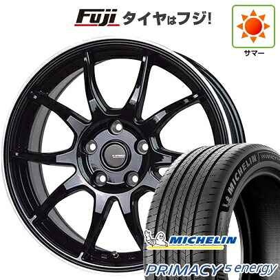 【新品】ライズ/ロッキー（ハイブリッド） 夏タイヤ ホイール4本セット 195/60R17 ミシュラン プライマシー5 エナジー ホットスタッフ ジースピード P-06【限定】 7J 17インチ(送料無料) 56,580円