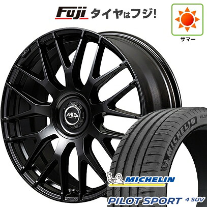 【新品】40系アルファード/ヴェルファイア用 夏タイヤ ホイール4本セット 245/45R20 ミシュラン パイロット スポーツ4 SUV MID WHEELS MID EXCLUSIVE 029M 8.5J 20インチ(送料無料)