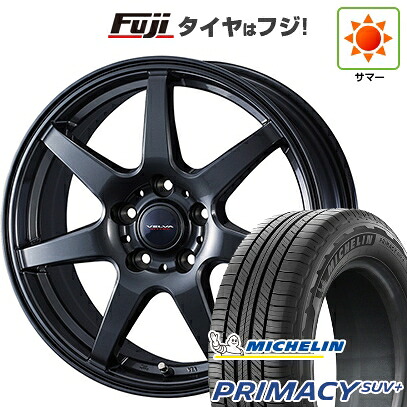 【新品】40系アルファード/ヴェルファイア用 夏タイヤ ホイール4本セット 225/55R19 ミシュラン プライマシーSUV+ WEDS ウェッズ ヴェルバ ワンダー トヨタ車専用 7J 19インチ(送料無料)