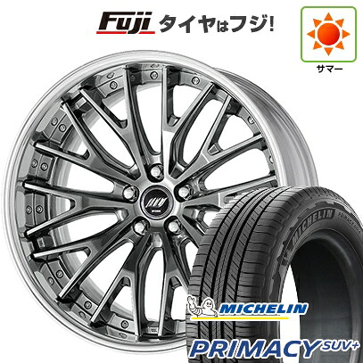 【新品】40系アルファード/ヴェルファイア用 夏タイヤ ホイール4本セット 225/55R19 103 H XL DT ミシュラン プライマシーSUV+ WORK ワーク バックレーベルジースト BSTX 8J 19インチ(送料無料)｜フジコーポレーション