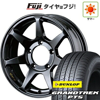 【新品】ジムニーシエラ/ジムニーノマド 夏タイヤ ホイール4本セット 215/70R16 ダンロップ グラントレック PT5 ドゥオール CST ZERO-1 ハイパー+J 6J 16インチ(送料無料)