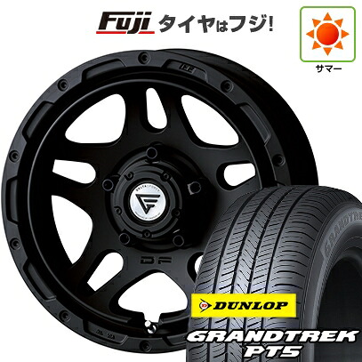 【新品】ジムニーシエラ/ジムニーノマド 夏タイヤ ホイール4本セット 215/70R16 ダンロップ グラントレック PT5 デルタフォース オーバーランダー 6J 16インチ(送料無料)｜フジコーポレーション