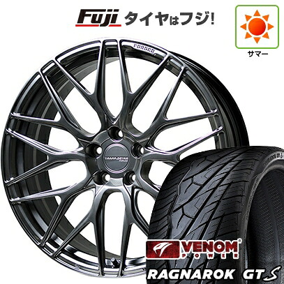 【新品国産車用5穴114.3】 夏タイヤ ホイール4本セット 235/35R20 ヴェノムパワー ラグナロクGTS BSW(限定) ホットスタッフ トラフィックスターフォージド TSF-01 8.5J 20インチ(送料無料)｜フジコーポレーション