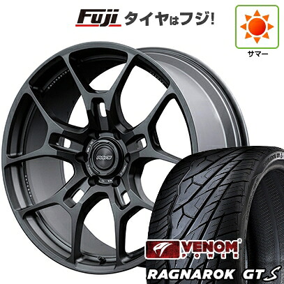 【新品国産車用5穴114.3】 夏タイヤ ホイール4本セット 245/30R22 ヴェノムパワー ラグナロクGTS BSW(限定) RAYS レイズ ボルクレーシング G025 GC 9J 22インチ(送料無料)