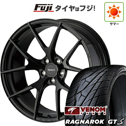 【新品国産車用5穴114.3】 夏タイヤ ホイール4本セット 235/35R20 ヴェノムパワー ラグナロクGTS BSW(限定) TOMS トムス(トヨタ車専用) TWF03 8.5J 20インチ(送料無料)